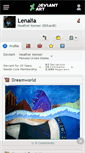 Mobile Screenshot of lenalia.deviantart.com