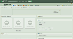 Desktop Screenshot of belliesarefab.deviantart.com