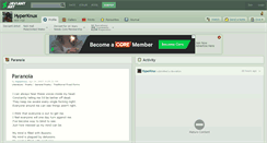 Desktop Screenshot of hyperknux.deviantart.com