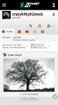 Mobile Screenshot of crazykitty82stock.deviantart.com