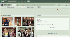 Desktop Screenshot of graelyn-chan.deviantart.com
