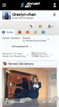 Mobile Screenshot of graelyn-chan.deviantart.com