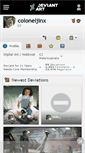Mobile Screenshot of coloneljinx.deviantart.com