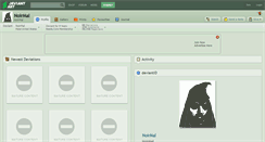 Desktop Screenshot of noirmal.deviantart.com