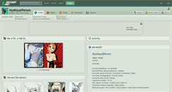 Desktop Screenshot of mystiqualperson.deviantart.com