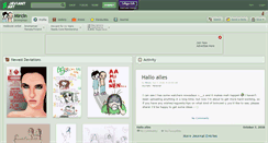 Desktop Screenshot of mircin.deviantart.com