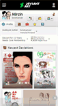Mobile Screenshot of mircin.deviantart.com