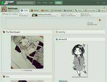 Tablet Screenshot of nahimee.deviantart.com