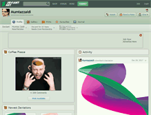 Tablet Screenshot of mumtazzaidi.deviantart.com