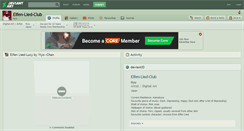 Desktop Screenshot of elfen-lied-club.deviantart.com