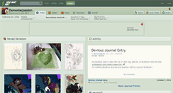 Desktop Screenshot of demoniacpassion.deviantart.com