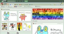 Desktop Screenshot of cmara.deviantart.com