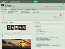 Tablet Screenshot of geografer.deviantart.com
