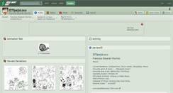 Desktop Screenshot of eltipejoloco.deviantart.com