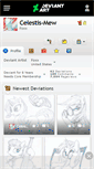 Mobile Screenshot of celestis-mew.deviantart.com