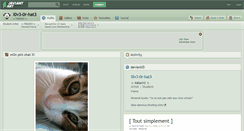 Desktop Screenshot of l0v3-0r-hat3.deviantart.com