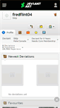 Mobile Screenshot of fredflint04.deviantart.com