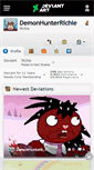 Mobile Screenshot of demonhunterrichie.deviantart.com