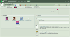 Desktop Screenshot of firestarshadow98.deviantart.com