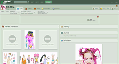 Desktop Screenshot of frk-nina.deviantart.com