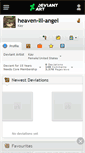 Mobile Screenshot of heaven-lil-angel.deviantart.com