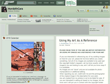 Tablet Screenshot of mordsithcara.deviantart.com