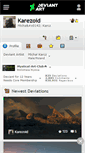 Mobile Screenshot of karezoid.deviantart.com