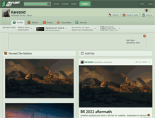 Tablet Screenshot of karezoid.deviantart.com