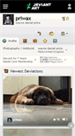 Mobile Screenshot of priwax.deviantart.com