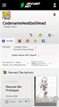 Mobile Screenshot of codenamemeatballhead.deviantart.com
