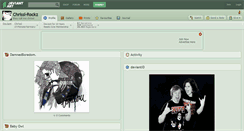 Desktop Screenshot of chrissi-rockz.deviantart.com
