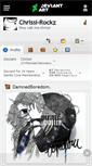 Mobile Screenshot of chrissi-rockz.deviantart.com