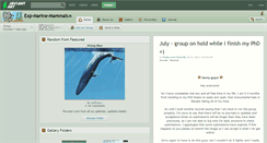 Desktop Screenshot of exp-marine-mammals.deviantart.com