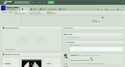 Desktop Screenshot of elena-james.deviantart.com