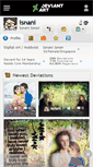 Mobile Screenshot of isnani.deviantart.com