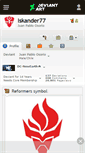 Mobile Screenshot of iskander77.deviantart.com
