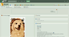 Desktop Screenshot of dewleaf.deviantart.com