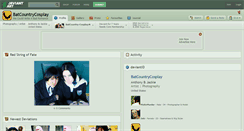 Desktop Screenshot of batcountrycosplay.deviantart.com