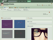 Tablet Screenshot of bhaviklathigara.deviantart.com
