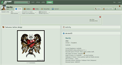 Desktop Screenshot of navitz.deviantart.com