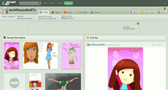 Desktop Screenshot of ixlovexlxlawlietx.deviantart.com