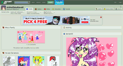 Desktop Screenshot of animedesukawaii.deviantart.com