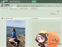 Tablet Screenshot of magitek.deviantart.com