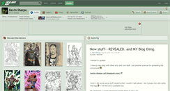 Desktop Screenshot of kevin-sharpe.deviantart.com