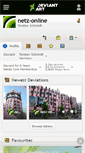 Mobile Screenshot of netz-online.deviantart.com