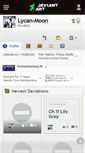 Mobile Screenshot of lycan-moon.deviantart.com
