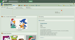 Desktop Screenshot of lumpycheese.deviantart.com