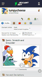 Mobile Screenshot of lumpycheese.deviantart.com