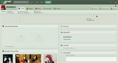 Desktop Screenshot of konfektx3.deviantart.com