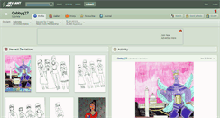 Desktop Screenshot of gabbyg27.deviantart.com